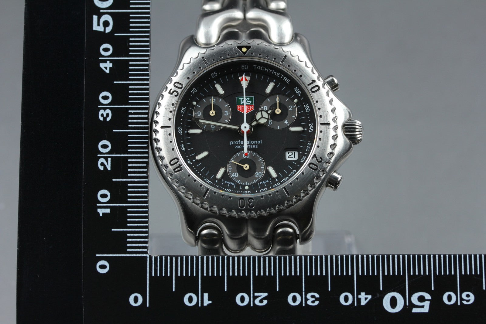 [ Limited ] TAG Heuer S/el Chronograph CG1118 Leonardo Nascimento Men's Qz Watch