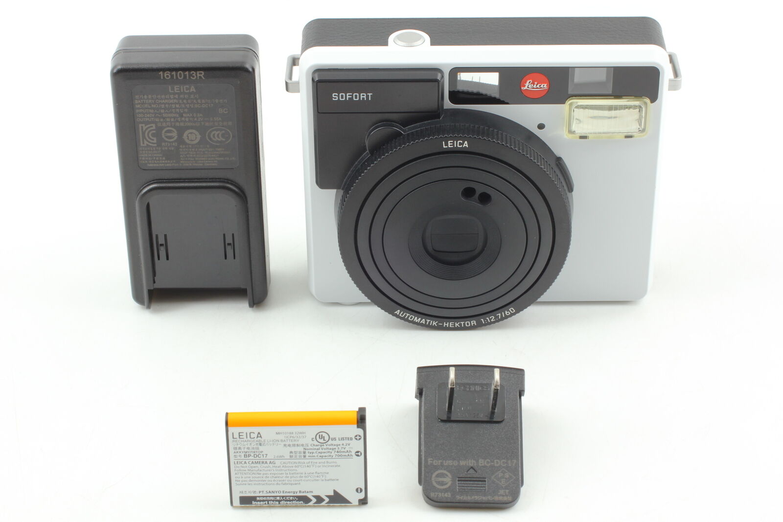 [Near MINT] Leica Sofort Instant Film Camera White 19100 Germany From JAPAN