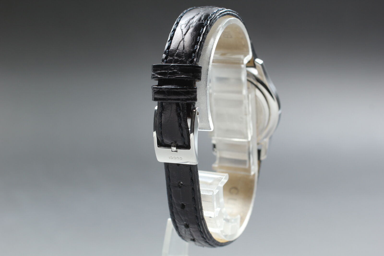 New Battery [Near MINT Box] Gucci 5500L Date Vintage Women's Quartz Watch JAPAN