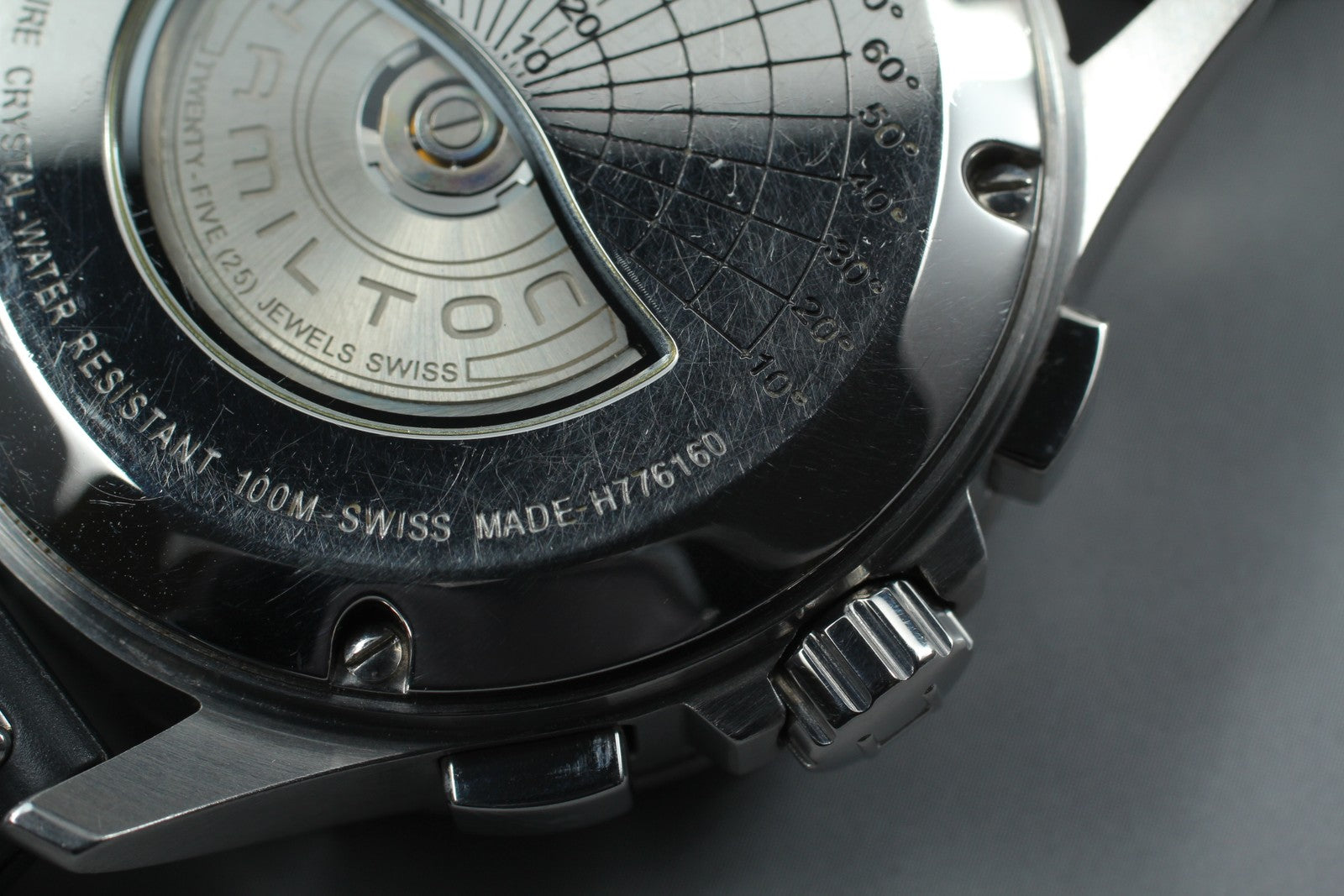 [Exc+5] Hamilton Khaki Aviation X-Wind H776160 Chronograph Black AT Men's Watch