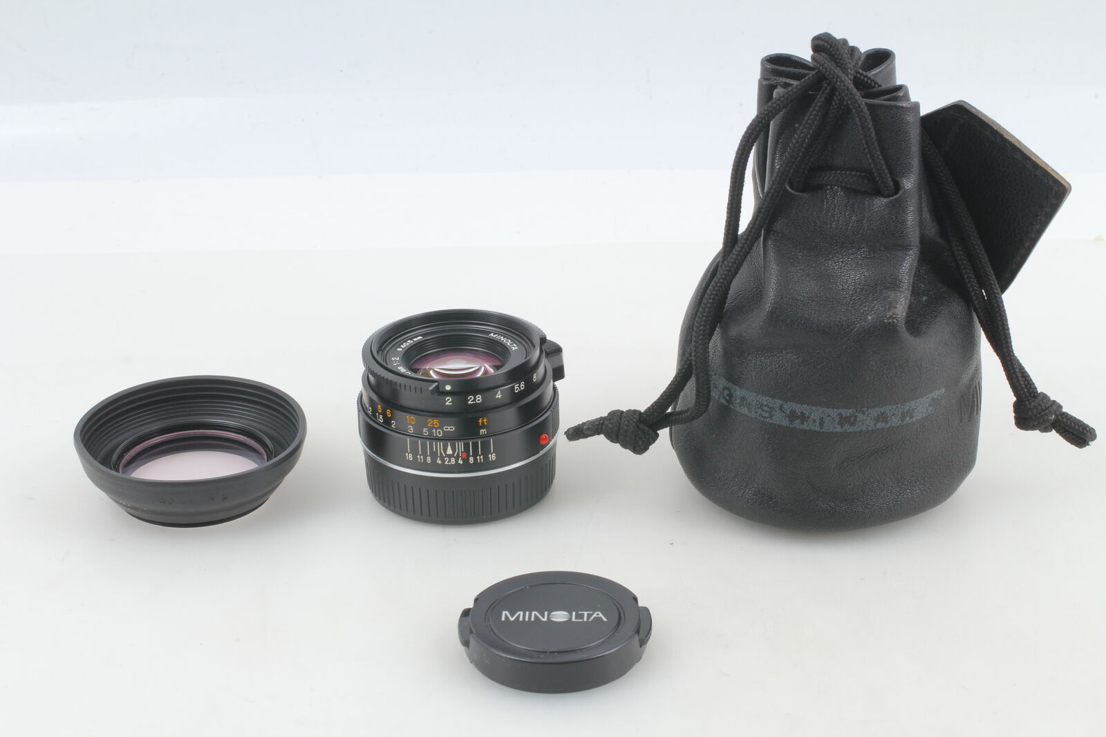 [Top MINT] Late Model MINOLTA M-Rokkor 40mm F/2 Lens Leica for CL CLE From JAPAN