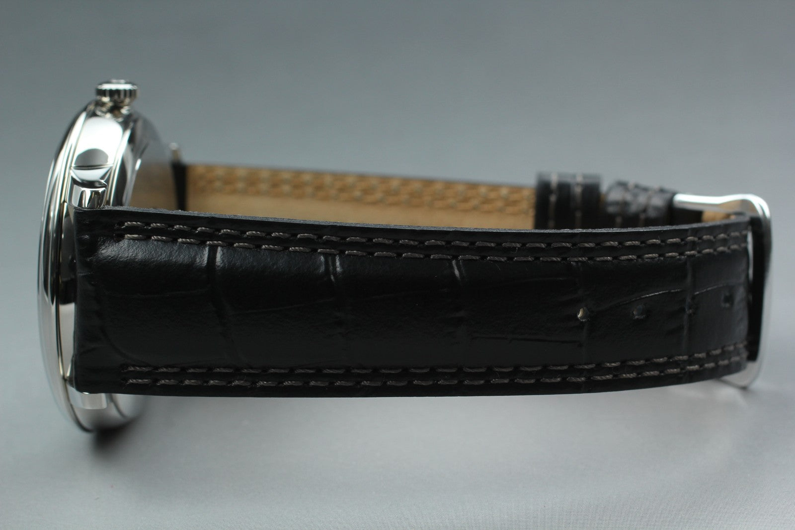 N MINT Box Omega De Ville Prestige 424.13.40.20.03.002 Co-Axial Blue Men's Watch