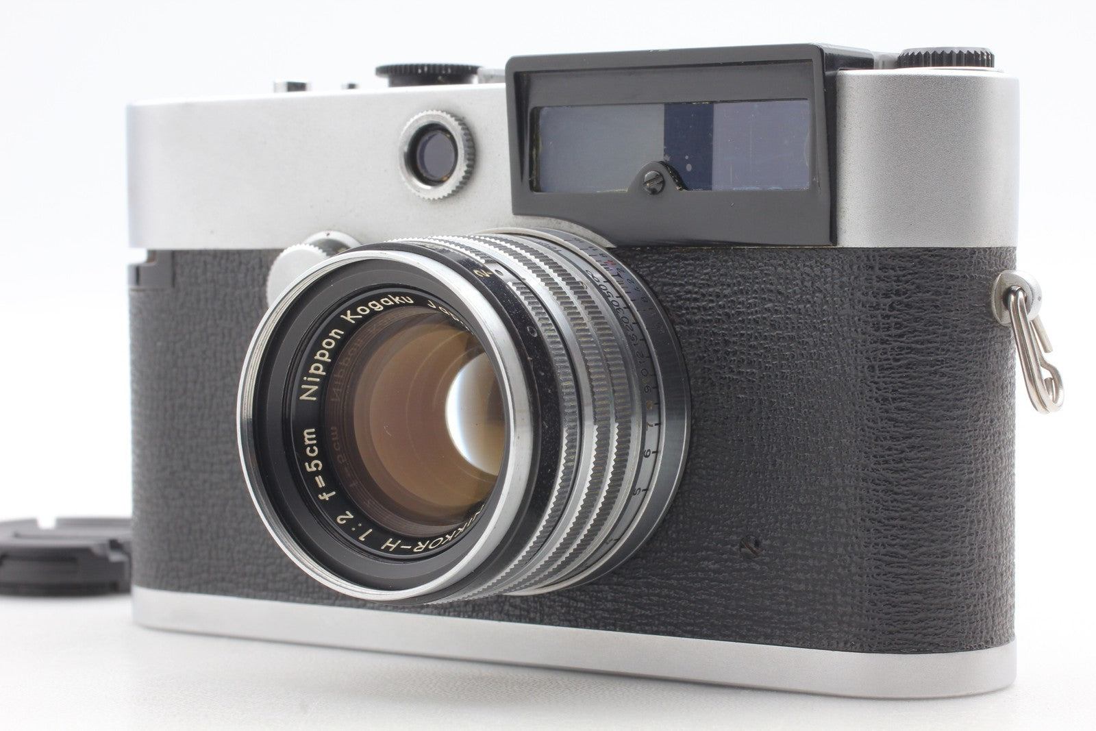 [MINT] Nicca III L 35mm Film Camera + Nikkor H 5cm 50mm f2 Lens From JAPAN