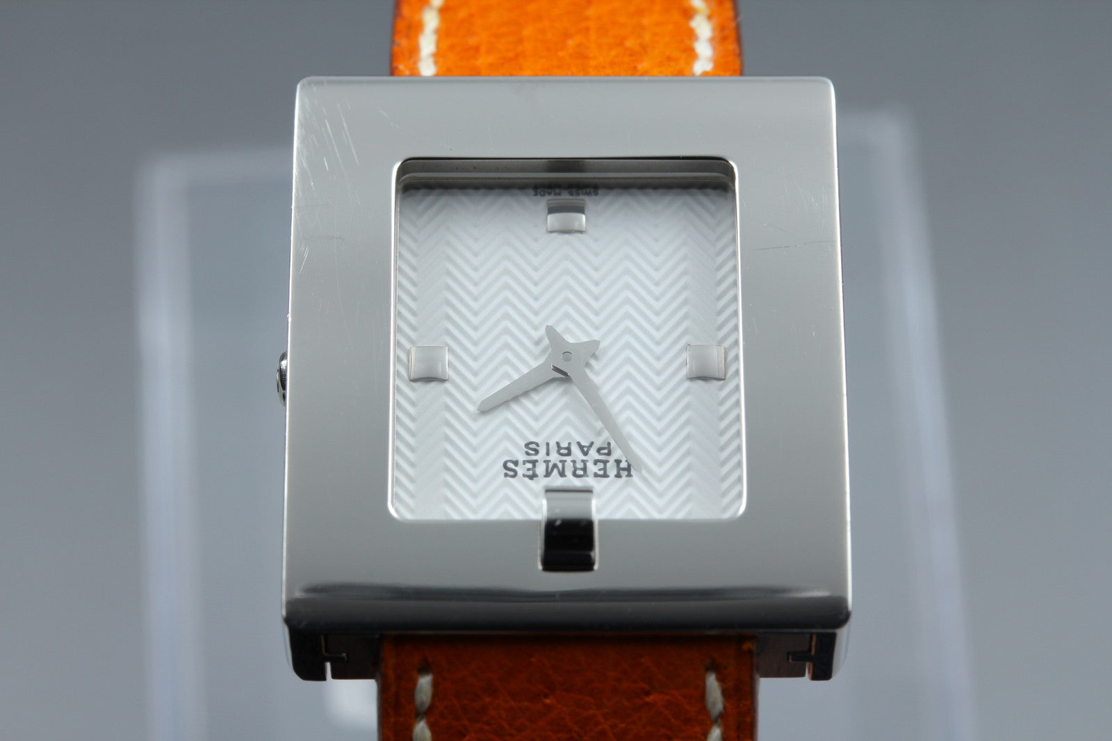Hermes Belt Watch BE1.210 26mm White Dial Quartz Women's Watch [w/Box]