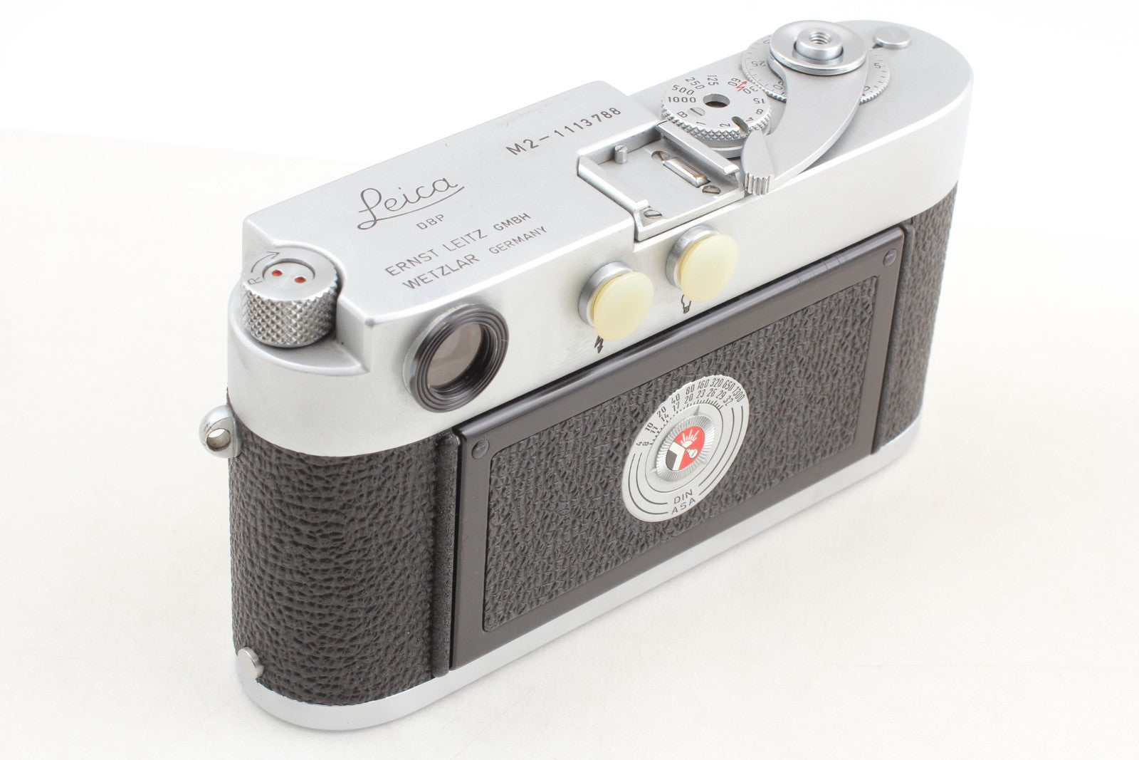 [N MINT+++] Leica Leitz M2 Silver 35mm Film Camera + 50mm 5cm f2 Summicron JAPAN