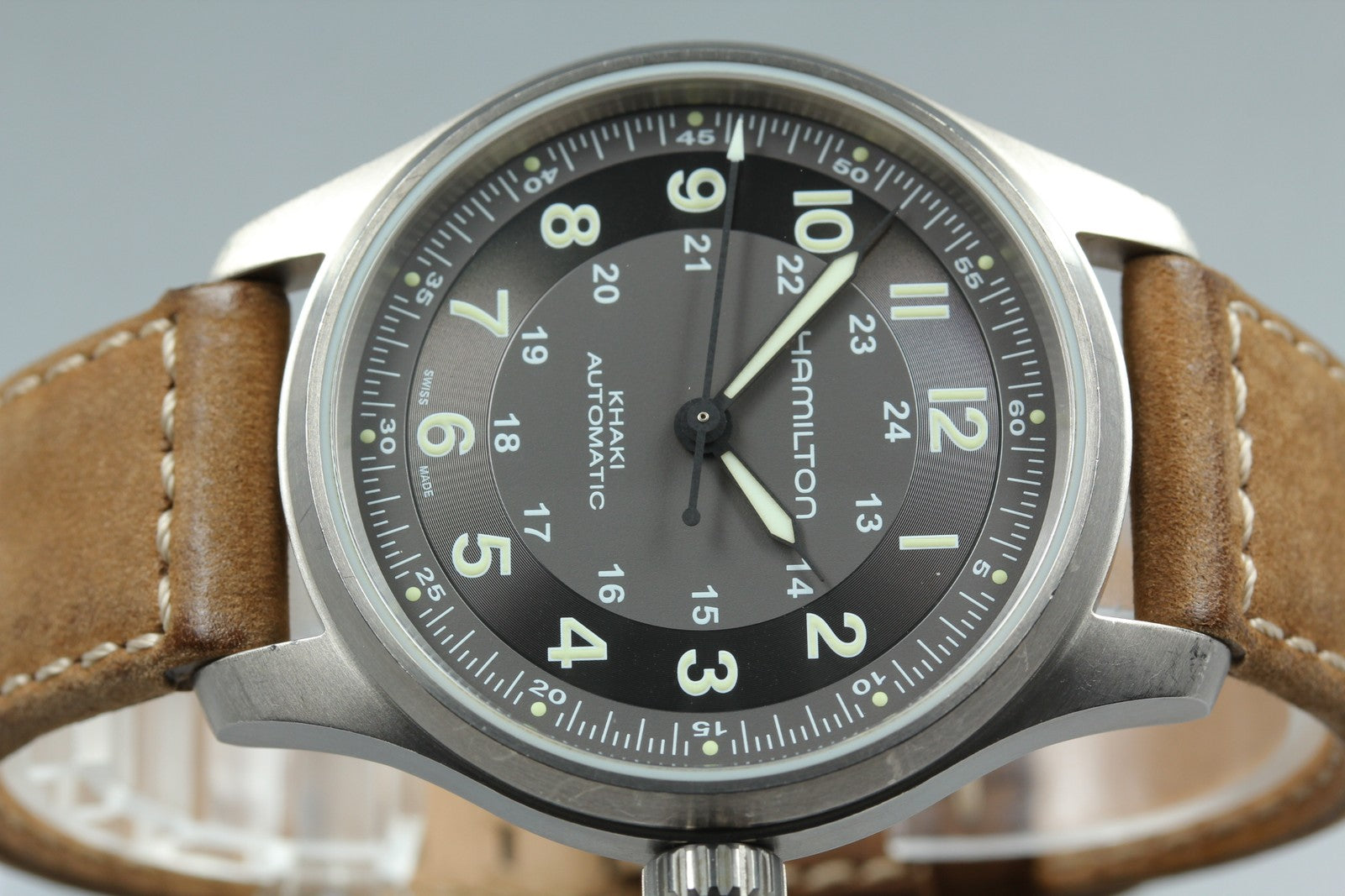 [Exc+5 Box] Hamilton Khaki Field H705400 41mm Automatic Men's Watch JAPAN