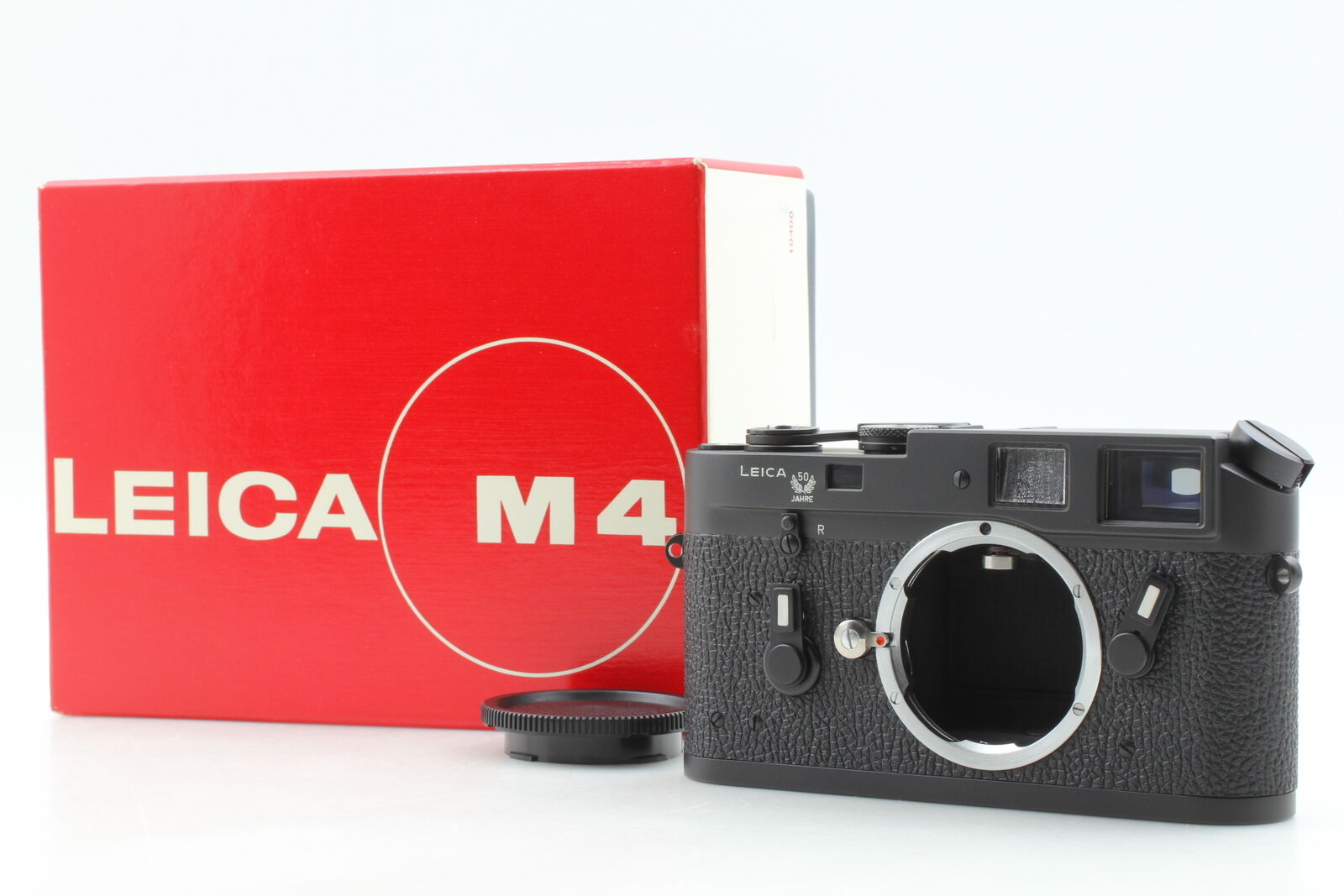 [ MINT w/Box ] Leica M4 50th Jahre Years Black 35mm Film Camera From JAPAN