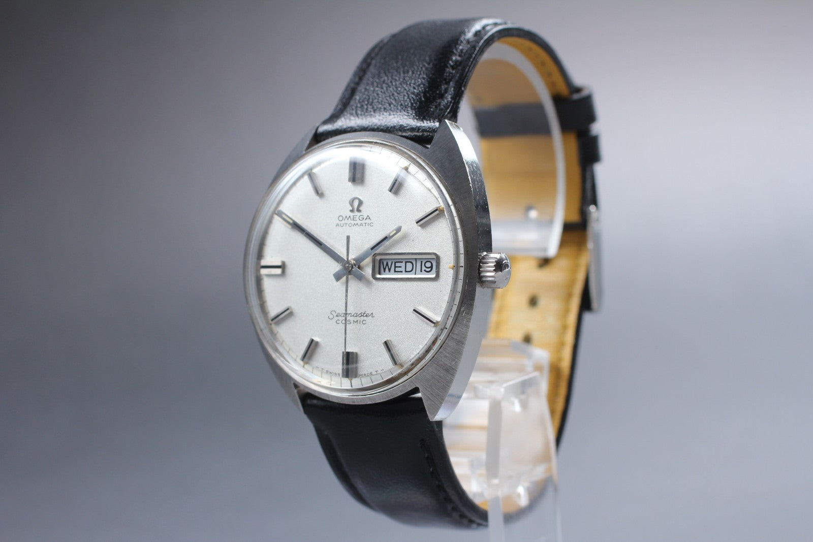 Vintage [Exc+5] Omega Seamaster Cosmic 166.036 Tool 107 34mm AT Man's Watch