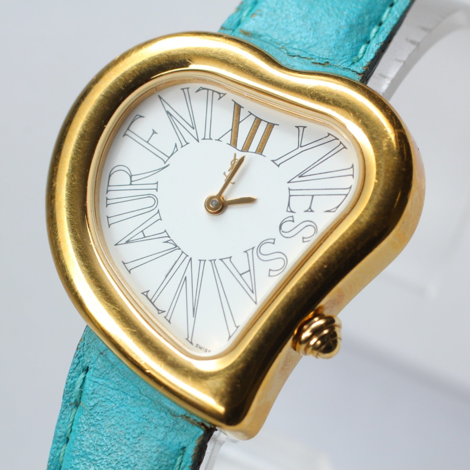 Yves Saint Laurent Heart Gold Women's Watch Quartz 31mm JAPAN Box