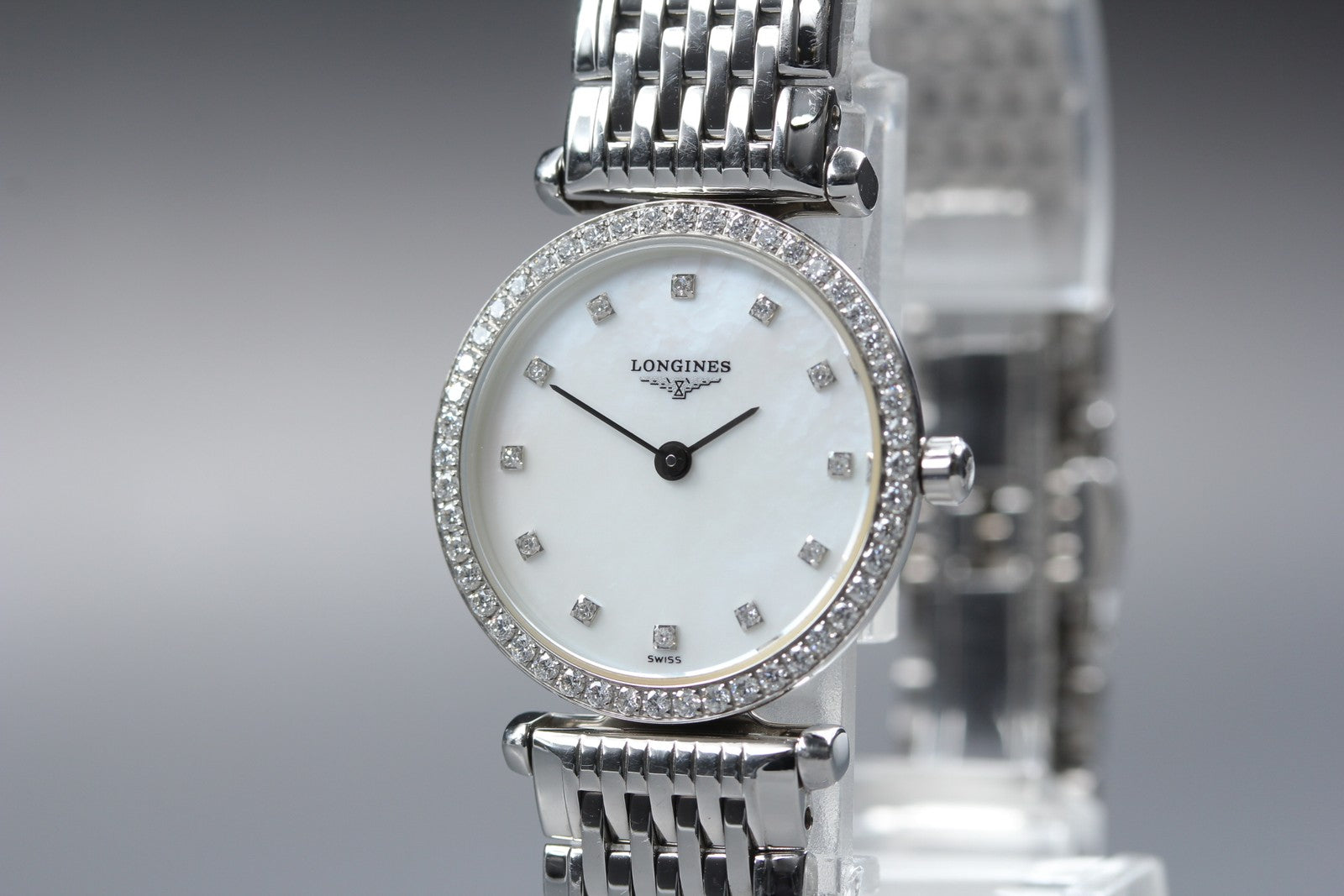 LONGINES La Grande Classique L4.241.0 White Diamond Women's Quartz Watch [Box]
