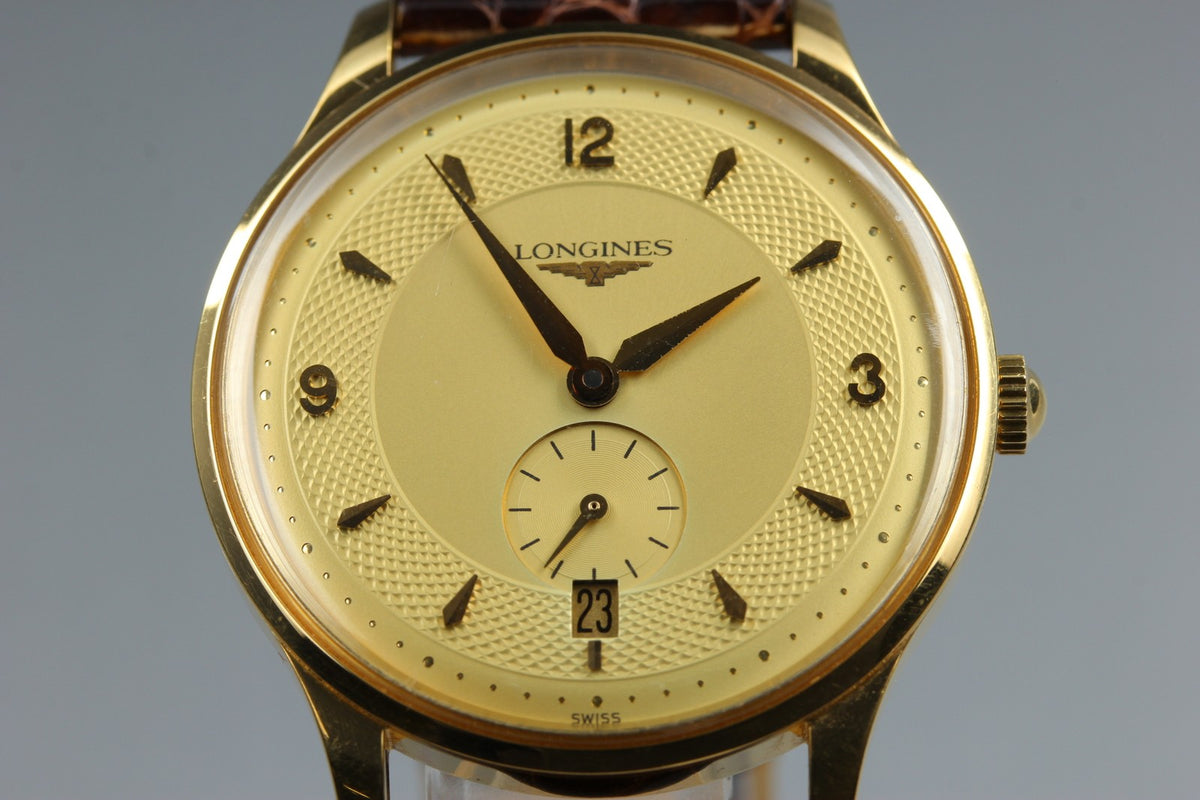 Longines Les Grandes Classiques L4.685.2 35mm Gold Brown Automatic Men's Watch