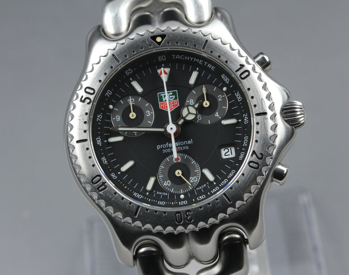 [ Limited ] TAG Heuer S/el Chronograph CG1118 Leonardo Nascimento Men's Qz Watch