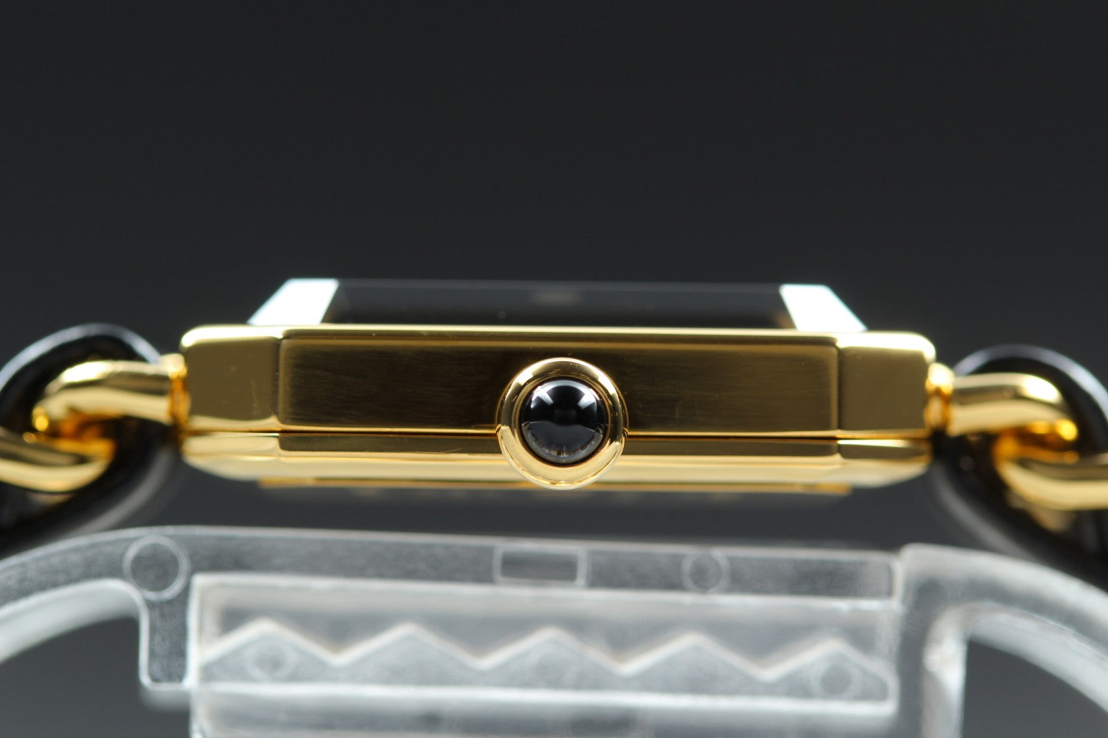 CHANEL Premiere L Size Black Dial Gold 20mm Quartz Women’s Watch [w/Box]