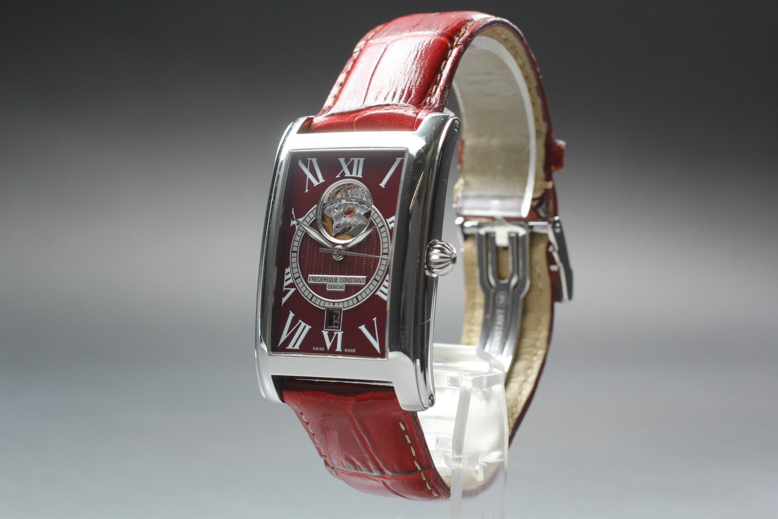 FREDERIQUE CONSTANT FC-315BRG4C26 Automatic World Limited Red Men's Watch 31mm