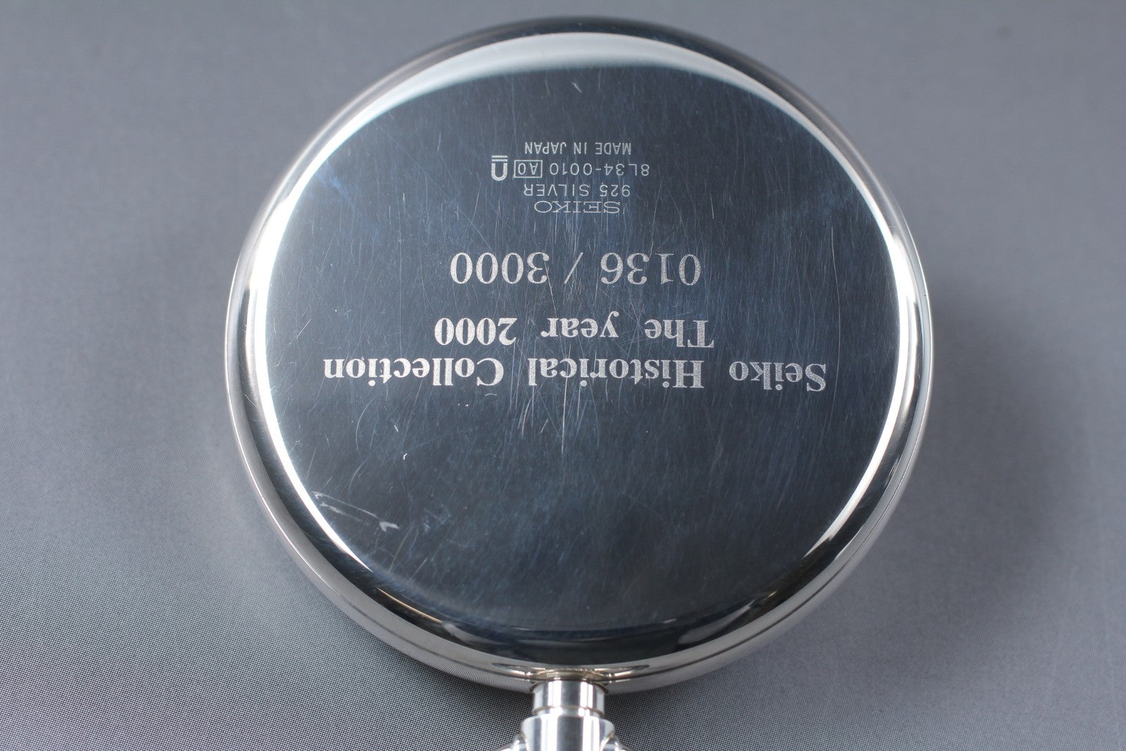 Limited [Exc+5] SEIKO Railroad Watch 8L34-0010 SCVR001 0136/3000 Hand Winding