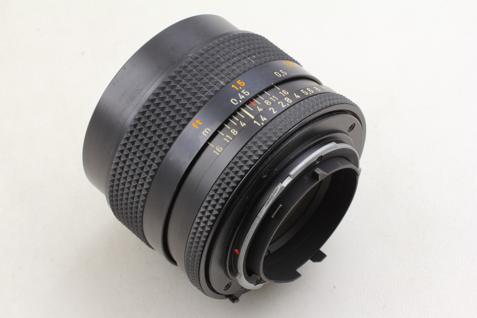 Pro Cleened [MINT] Contax Carl Zeiss Planar 50mm f/1.4 T* MMJ Lens CY From JAPAN