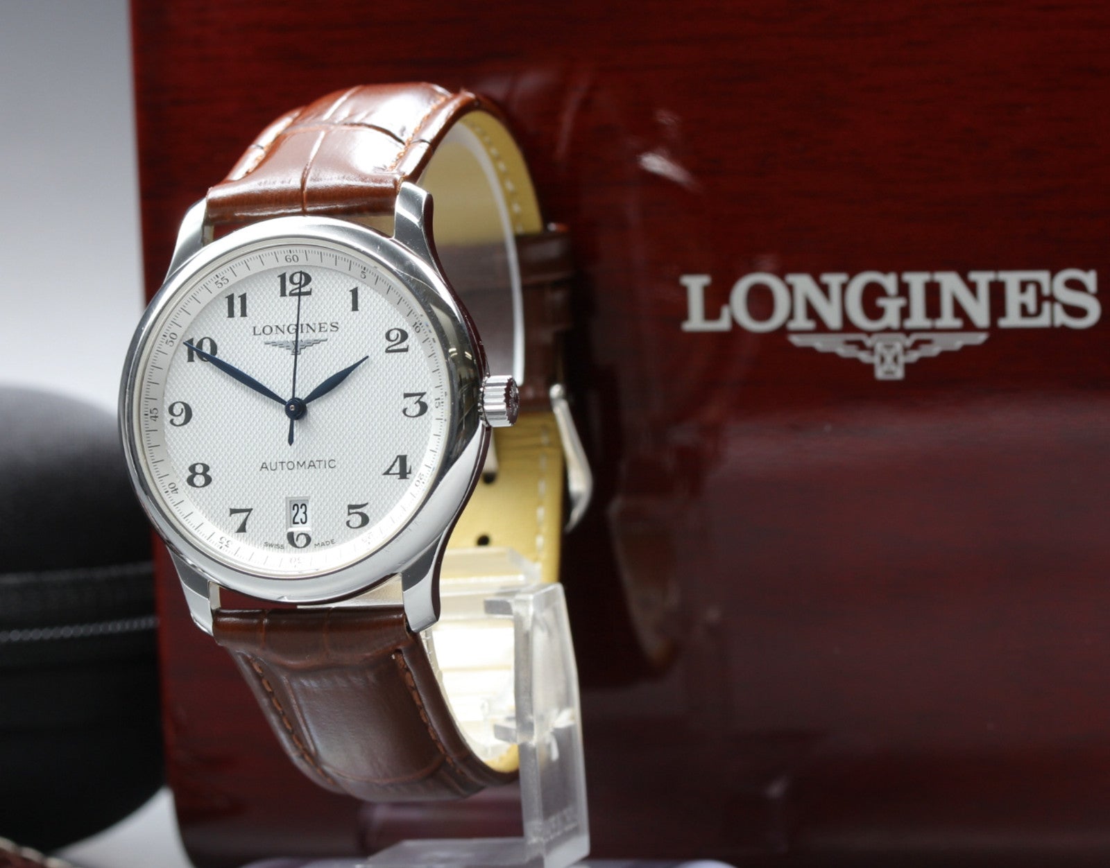 Longines Master Collection L2.628.4 Silver 37mm Automatic Men's Watch [w/Box]
