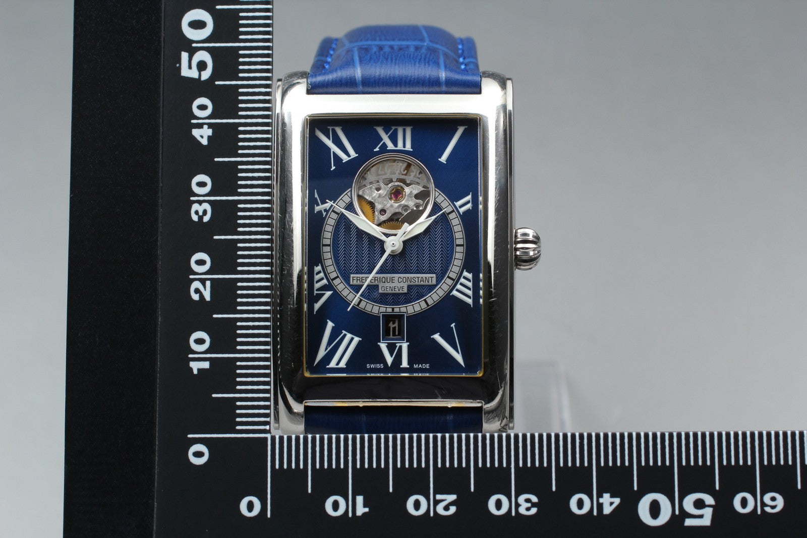 Limited [Exc+5 Box] FREDERIQUE CONSTANT FC-315NS4C26 Blue Automatic Men's Watch
