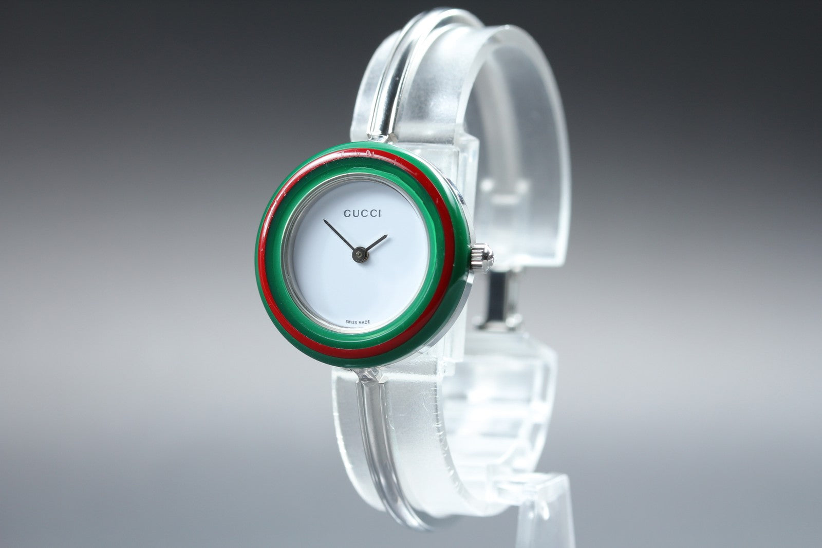 [Overhauled] Gucci Change Bezel 11/12.2L 12 Colors Silver Women's Qz Watch Box