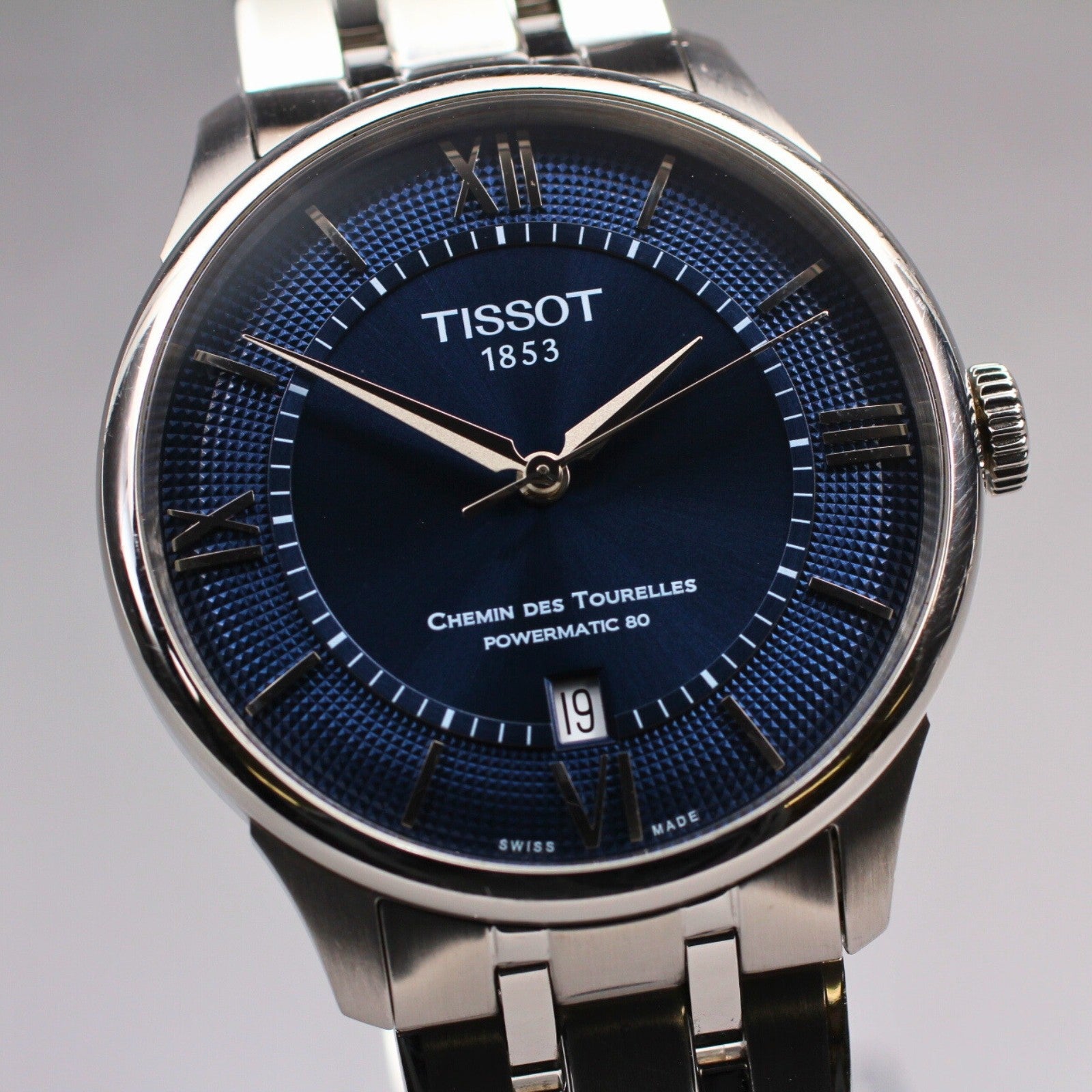 TISSOT Chemin des Tourelles Powermatic T139807  Automatic Mem's 39mm JAPAN Box