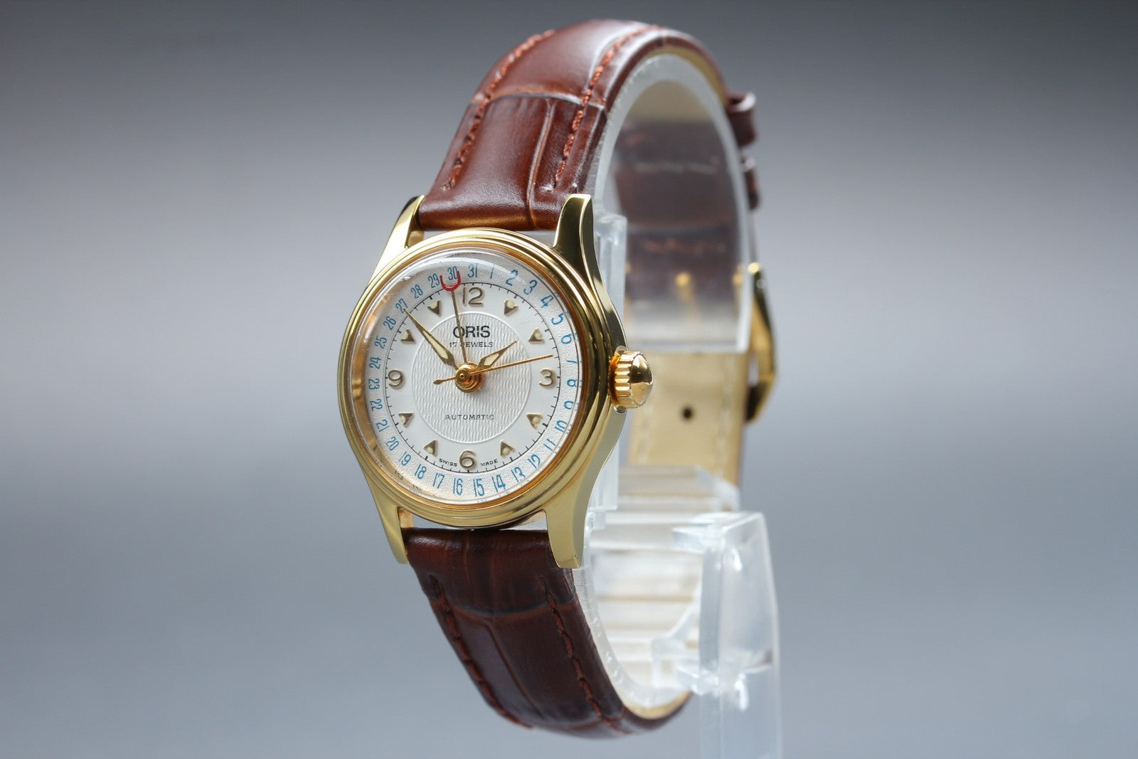 [Exc+5] ORIS Pointer Date 7405B Gold Brown 26mm Automatic Women's Watch