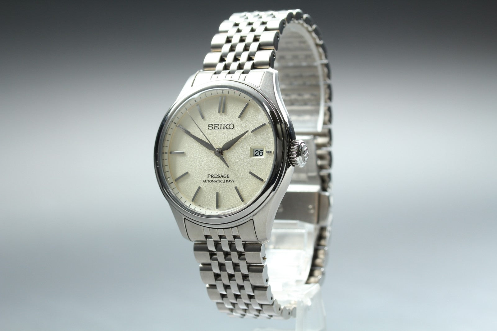 SEIKO Presage 6R55-00H0 SARX121 Automatic White Dial Men's Watch 40mm Japan Box
