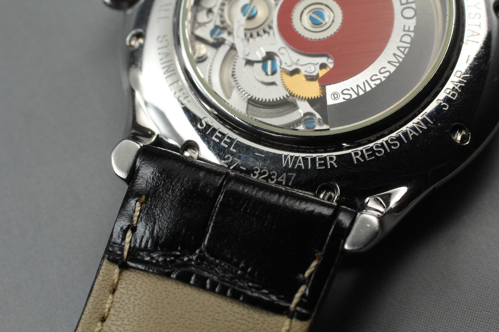 Exc+5* ORIS Artelier 7591-01 skeleton Dial Automatic Men's Watch 40mm From JAPAN
