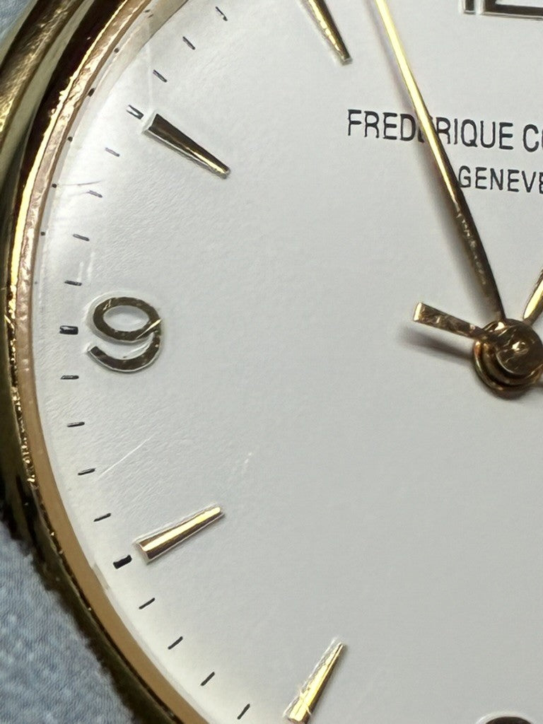 [Exc+5] FREDERIQUE CONSTANT FC300/310×35/36 White Automatic Men's Watch 35mm JP