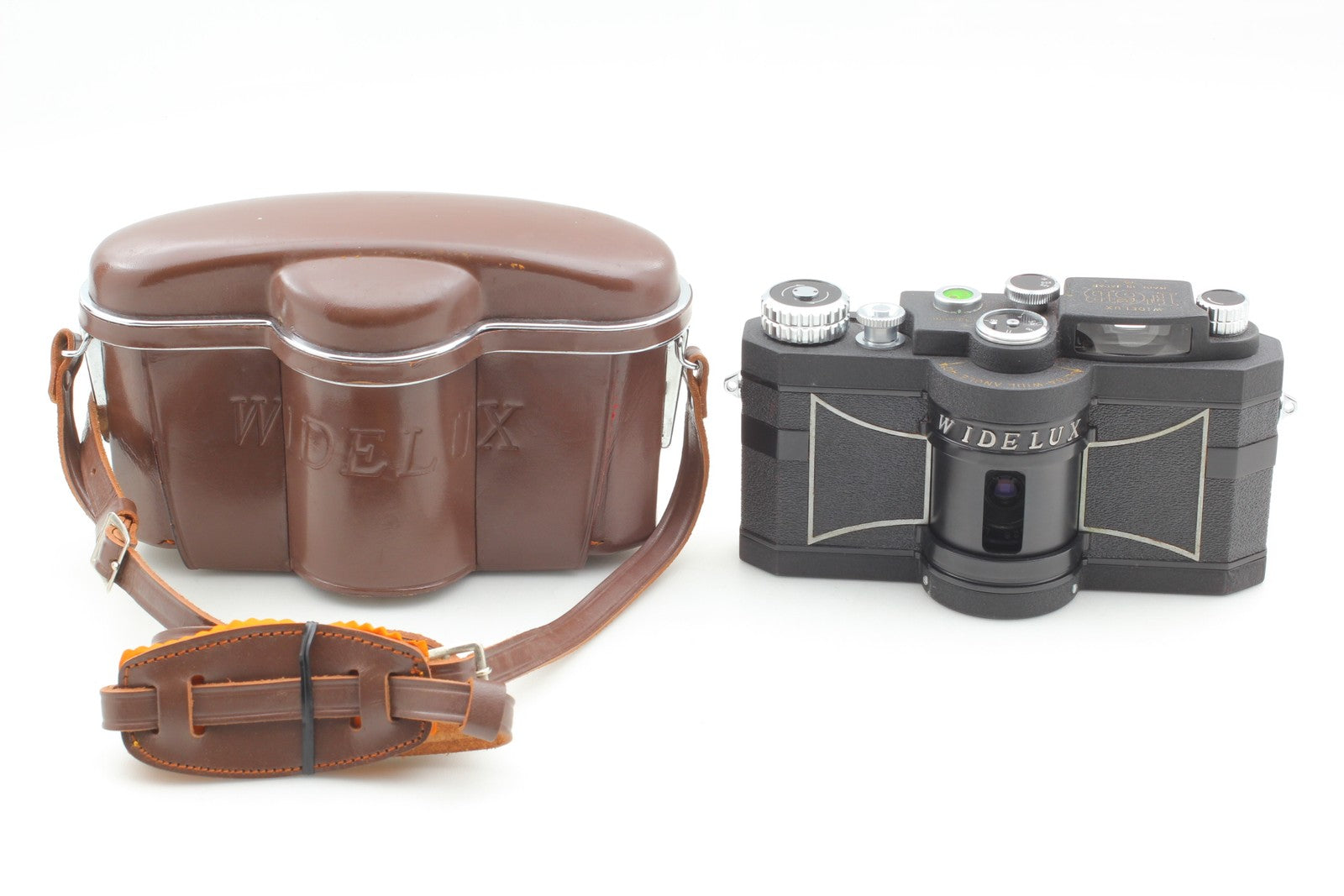 [MINT w/Case] Panon WIDELUX F6B 35mm Panoramic Film Camera 140° From JAPAN