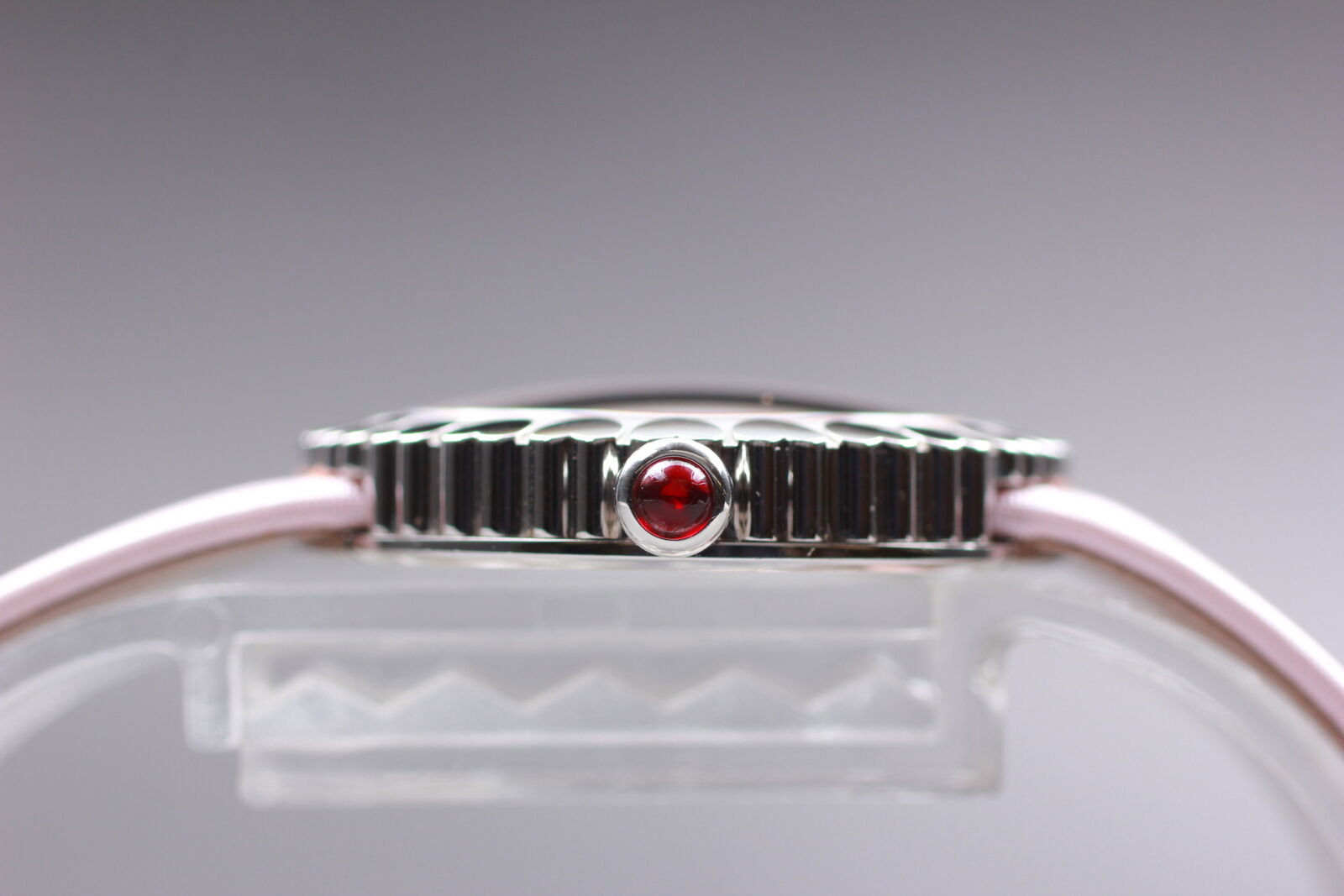 New Battery[Exc+5] Tiffany & Co Paloma Picasso Pink 28mm Woman's Quartz Watch JP