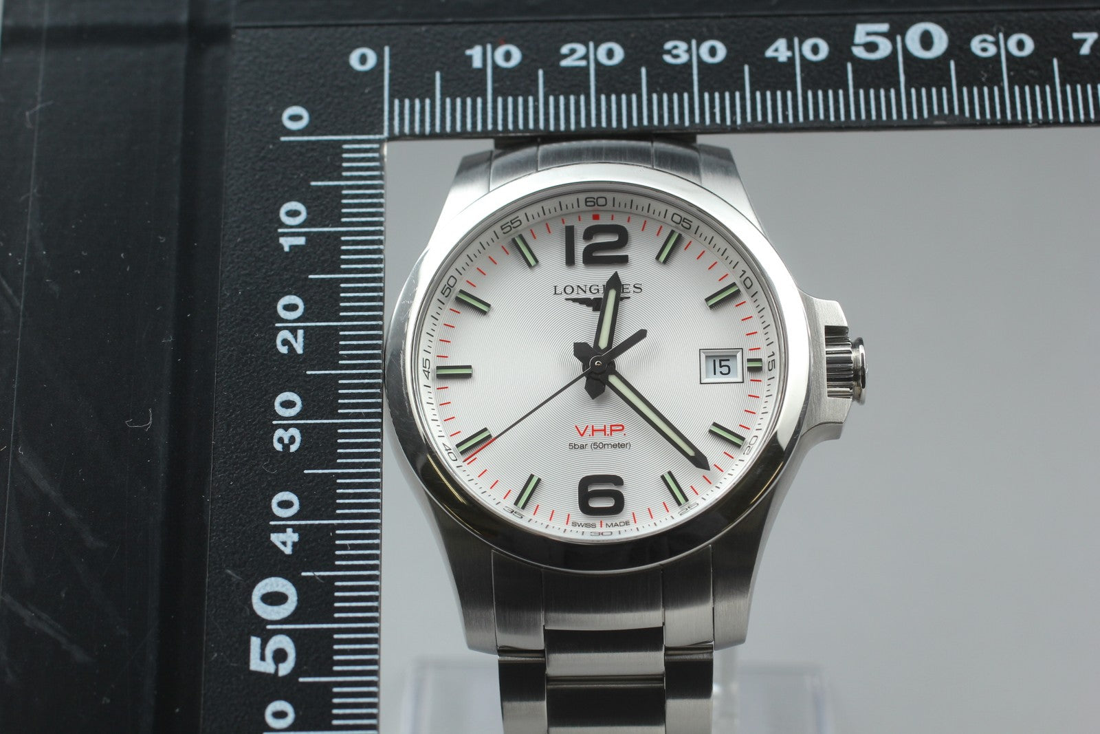 [N MINT Box] Longines Conquest VHP L3.716.4 Perpetual Men's Quartz Watch JAPAN