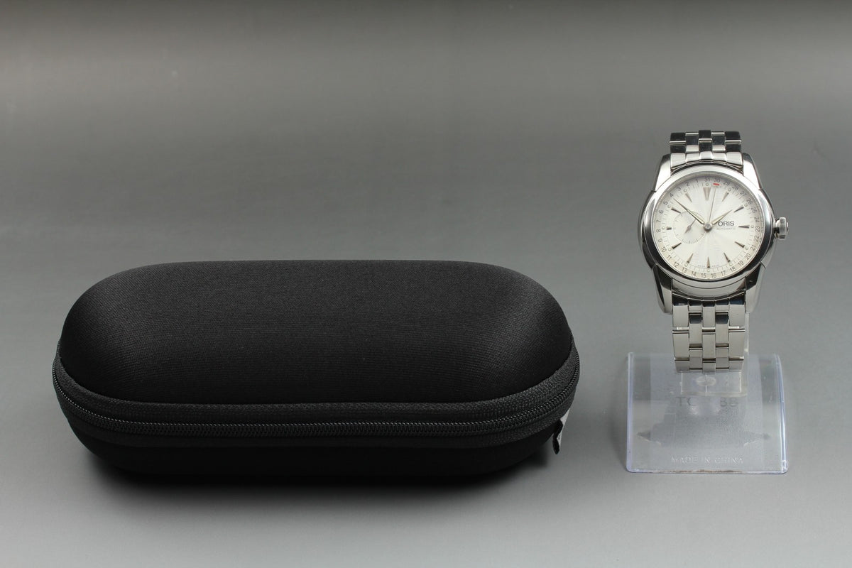 ORIS Artelier Pointer Date 7545A Automatic Small Second Men's Watch 42mm JAPAN
