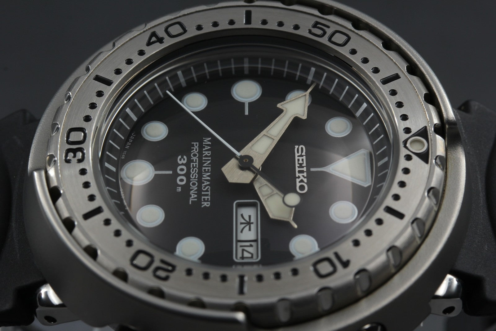 [Near MINT Box] SEIKO MARINE MASTER 7C46-0AC0 SBBN017 Qz Men's Watch Japan