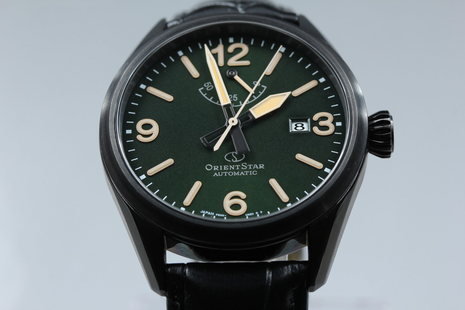 ORIENT STAR F6N4-UAH0 Green Dial Date Automatic Men's Watch 41mm N MINT*Box
