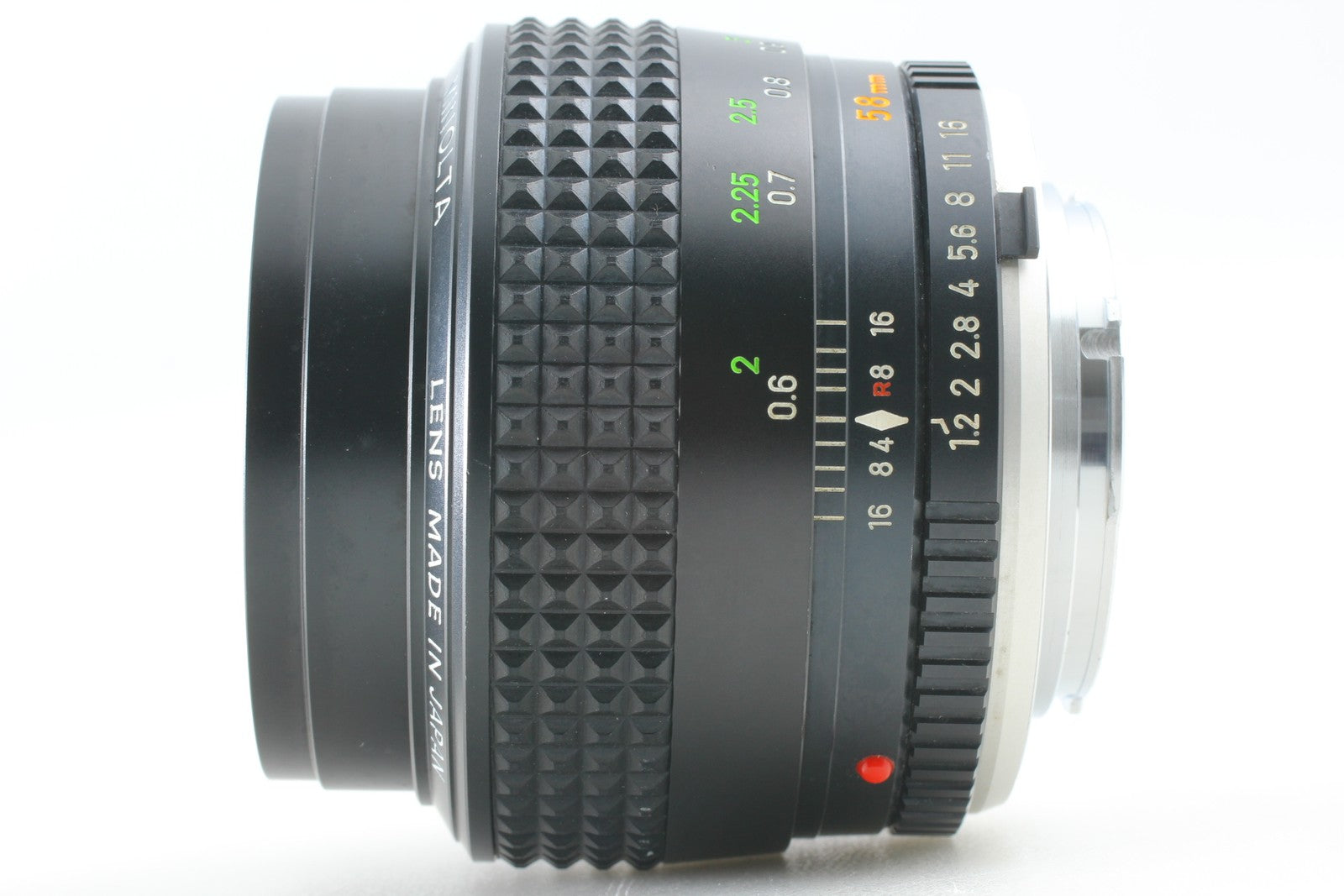 [MINT] Minolta MC Rokkor 58mm f1.2 Hawk Eye Prime MF Lens From JAPAN