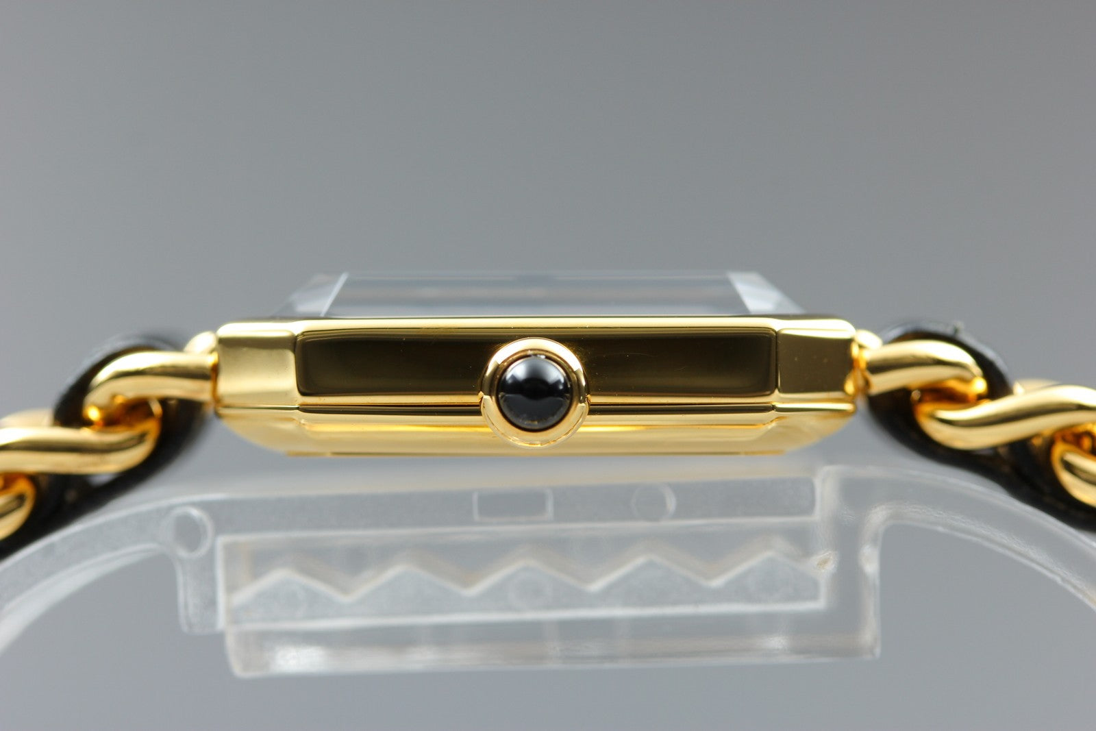 CHANEL Premiere L Size Black Dial Gold 20mm Quartz Women’s Watch [w/Box]