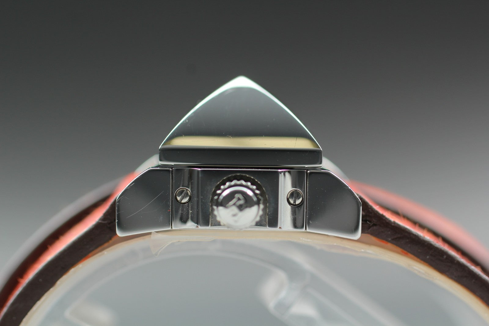 HERMES Medor Double Tour ME2.110 Silver Quartz Ladies Watch 17mm JAPAN Box