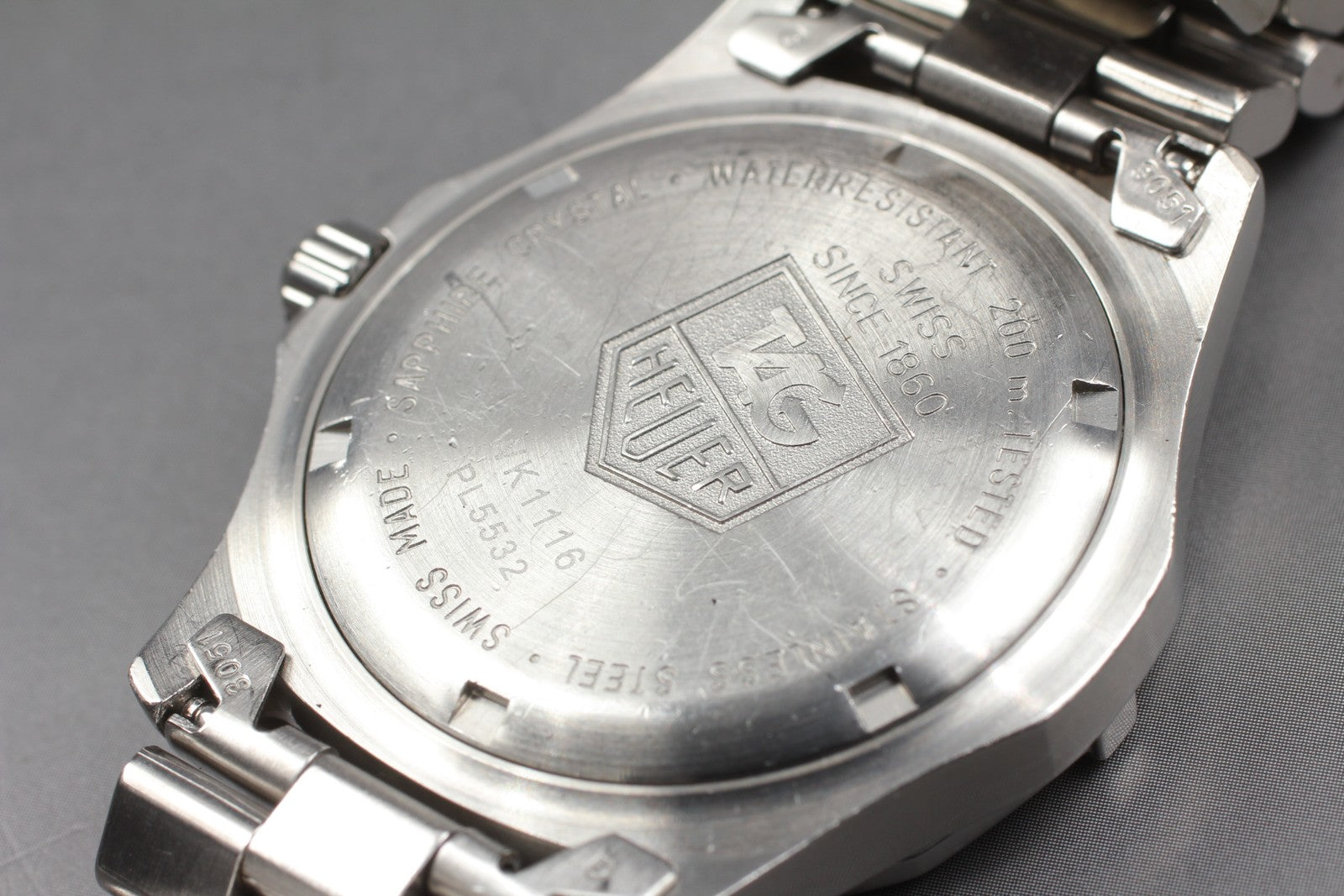 [Exc+5]Box TAG HEUER 2000 Professional WK1116 Blue Dial Quartz Men’s 38mm JAPAN