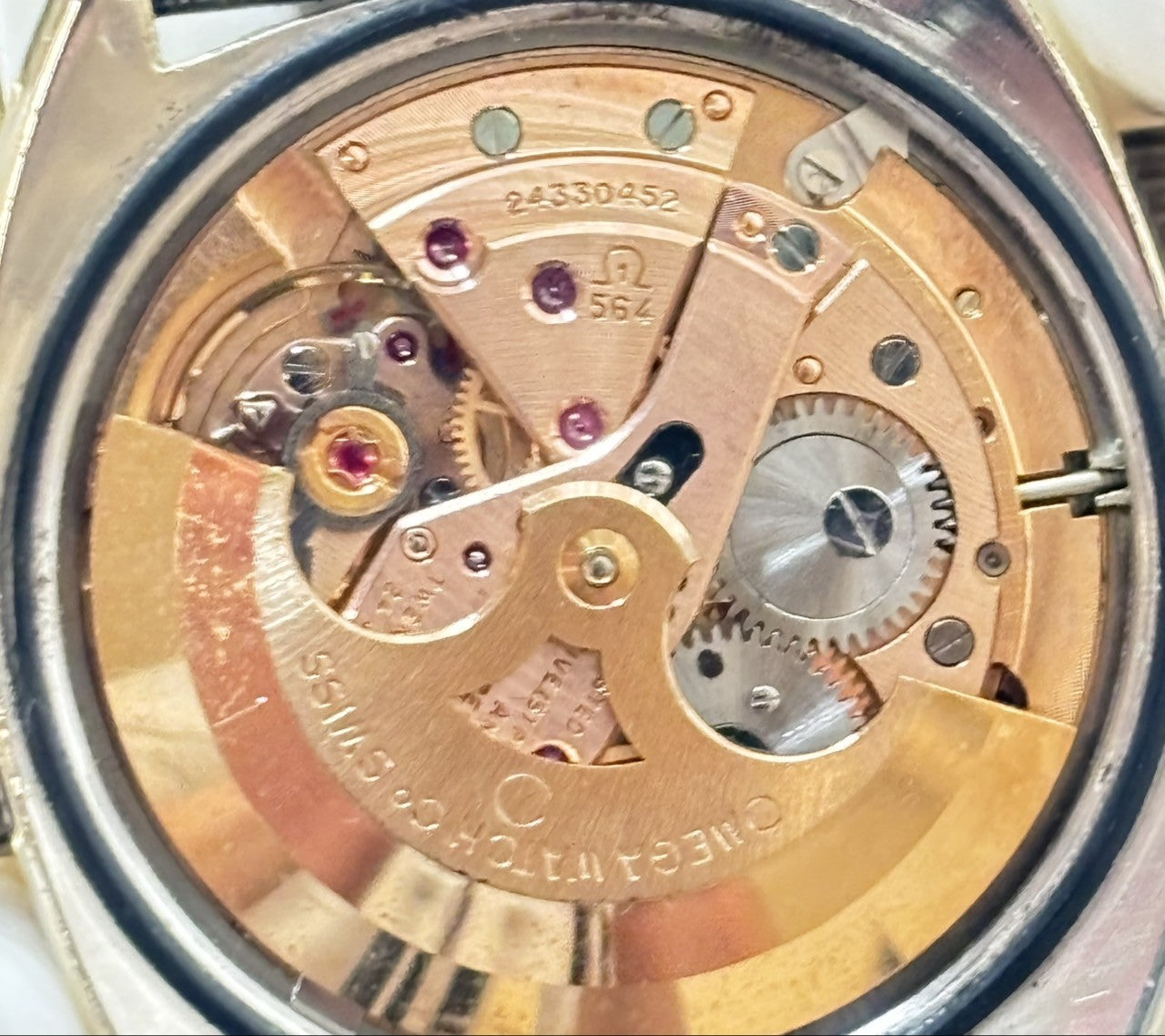 Vintage [Exc+5] OMEGA Constellation 168.017 Cal.564 Gold Automatic Men's Watch