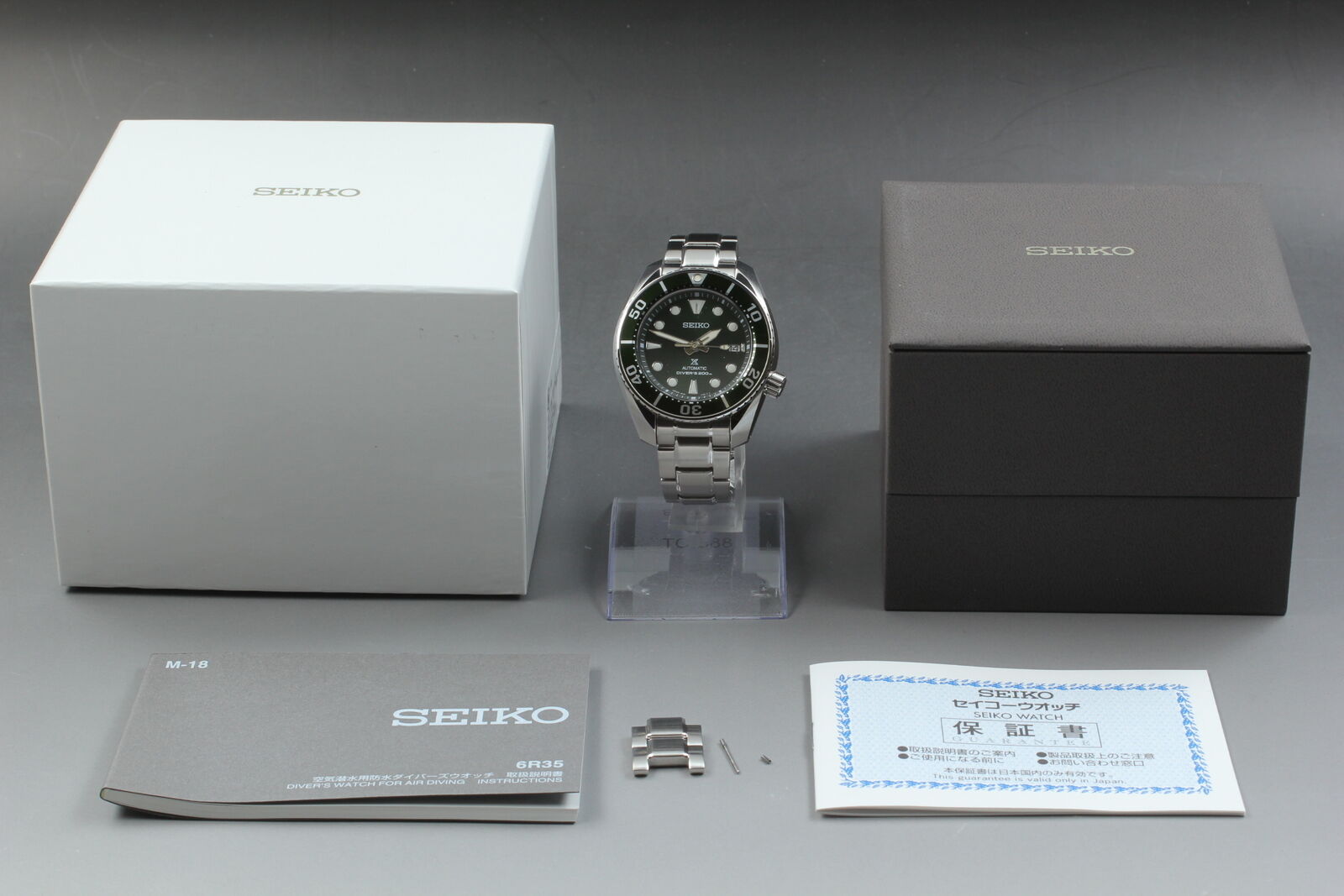 [Near MINT Box] SEIKO Prospex SBDC081 6R35-00A0 Diver Green Dial Men’s Watch JP