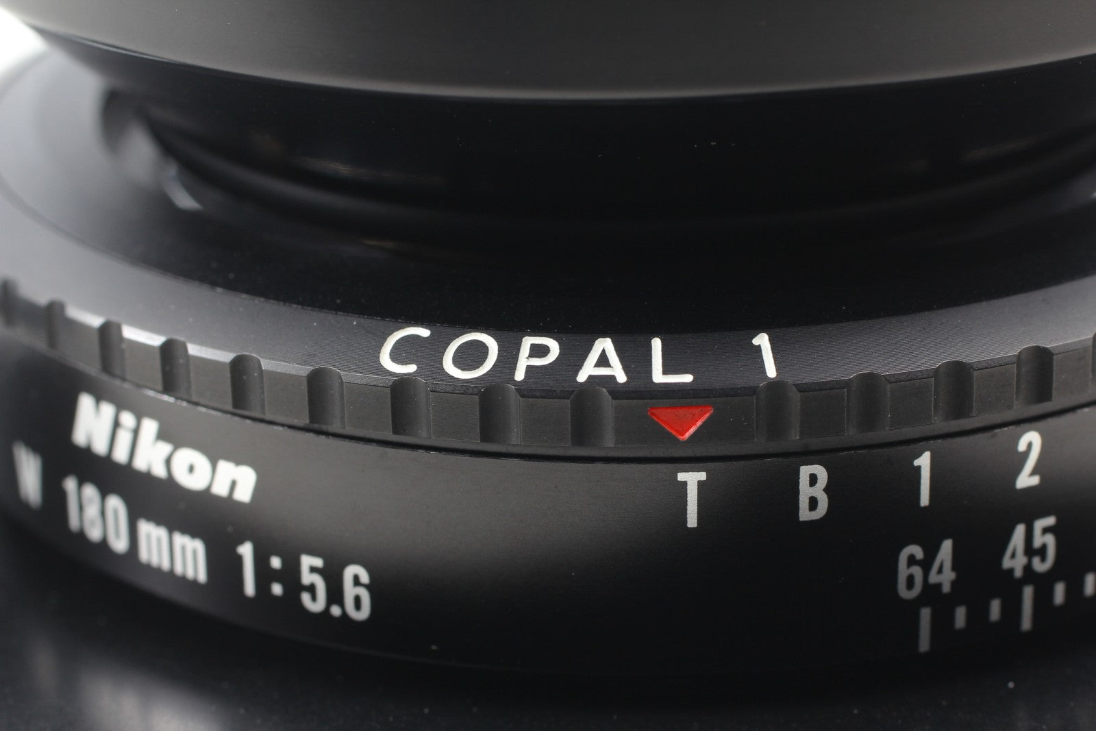 Shutter CLA [MINT] Nikon Nikkor-w 180mm f/5.6 Copal No.1 Lens From JAPAN