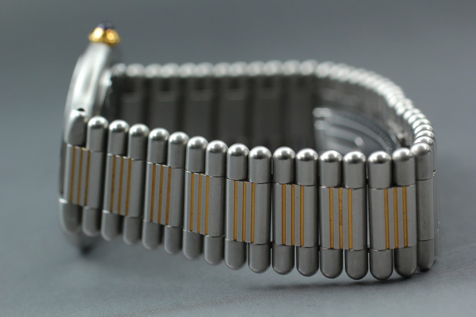 [Exc+5] Cartier Must de Cartier 21 31mm Silver Gold Unisex Quartz Watch JAPAN