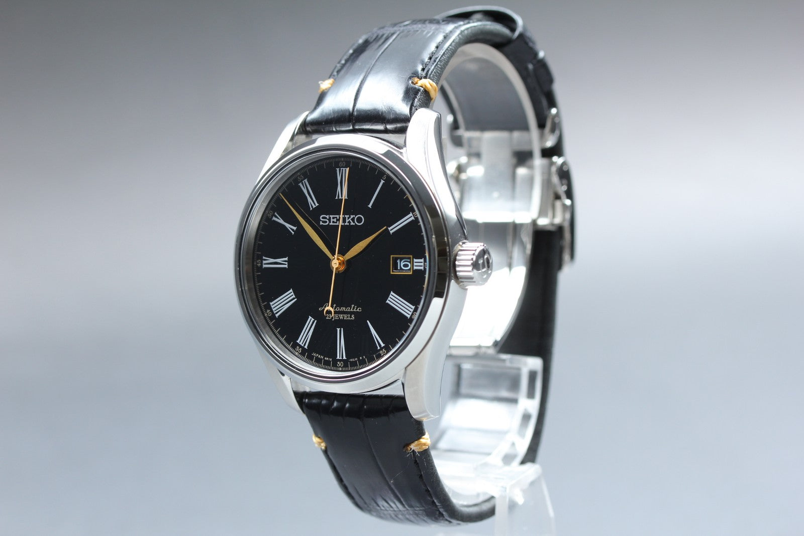 SEIKO Presage 6R15-03E0 SARX029 Automatic Black Date Men's Watch 40mm N MINT*Box