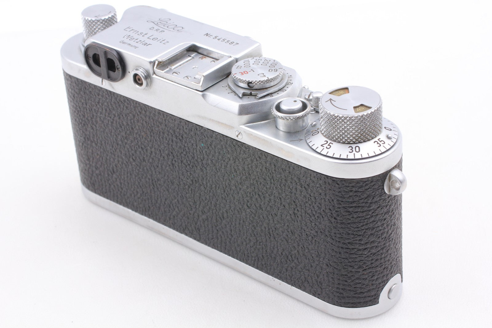 [N MINT w/ Finder Case] Leica IIIf Film Camera + Elmar 5cm 50mm f3.5 Lens JAPAN