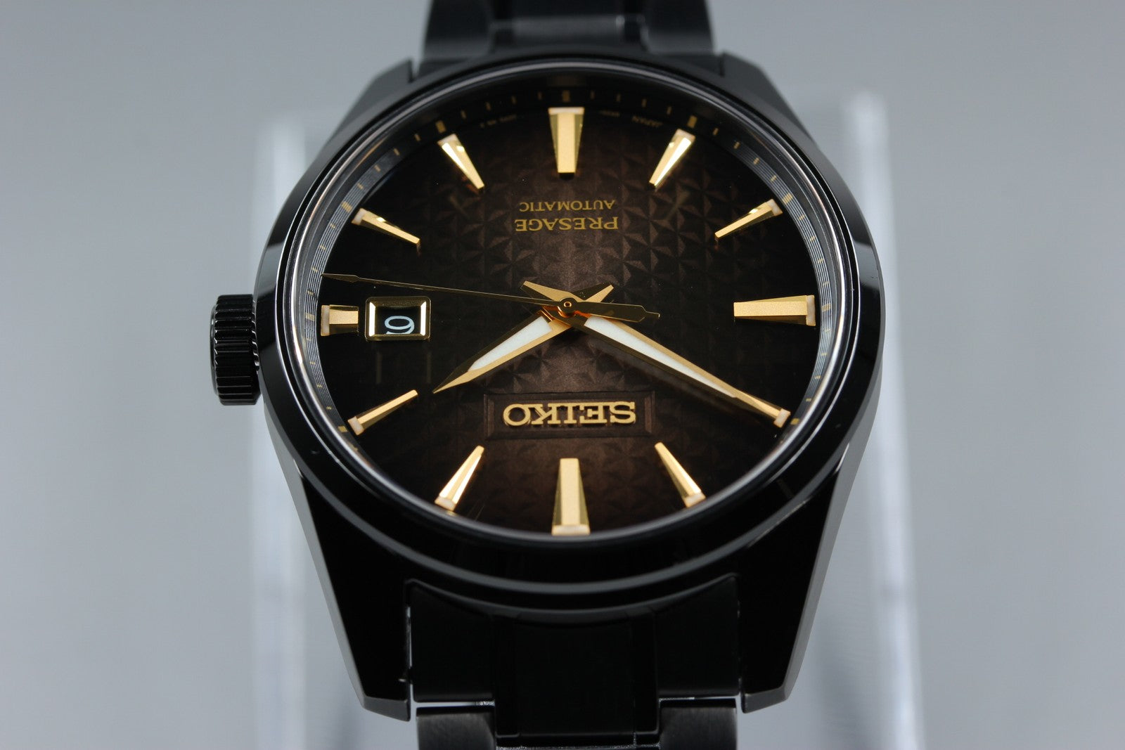 SEIKO Presage 6R35-01K0 SARX085 Automatic Black Men's Watch 39mm JAPAN Box