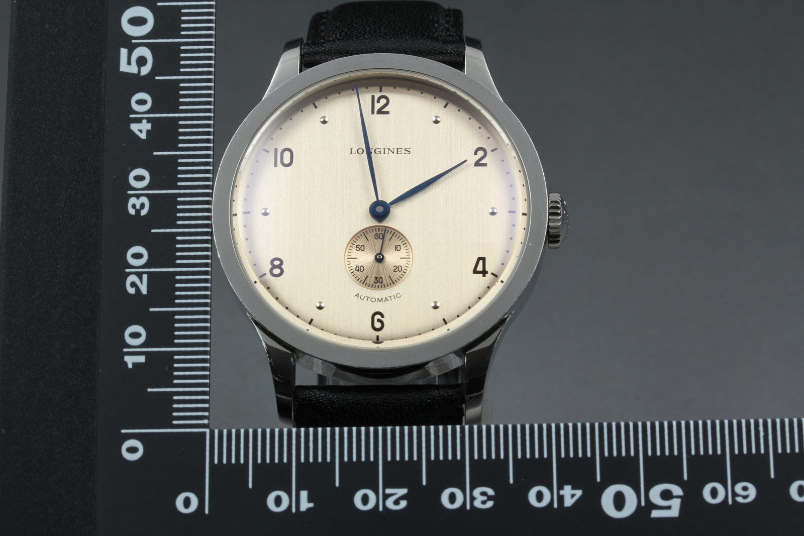 LONGINES Heritage Collection L2.813.4 Automat Gold Men's Watch 40mm JAPAN Box