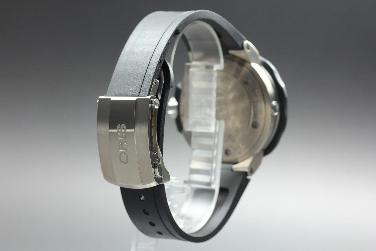 ORIS ProDiver Pointer Moon 7682 Automatic Black Men's Watch 46mm JAPAN