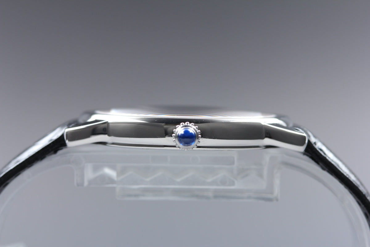 Cartier Ronde Solo de Cartier 3603 Silver Quartz 35mm Unisex Watch Polished Box
