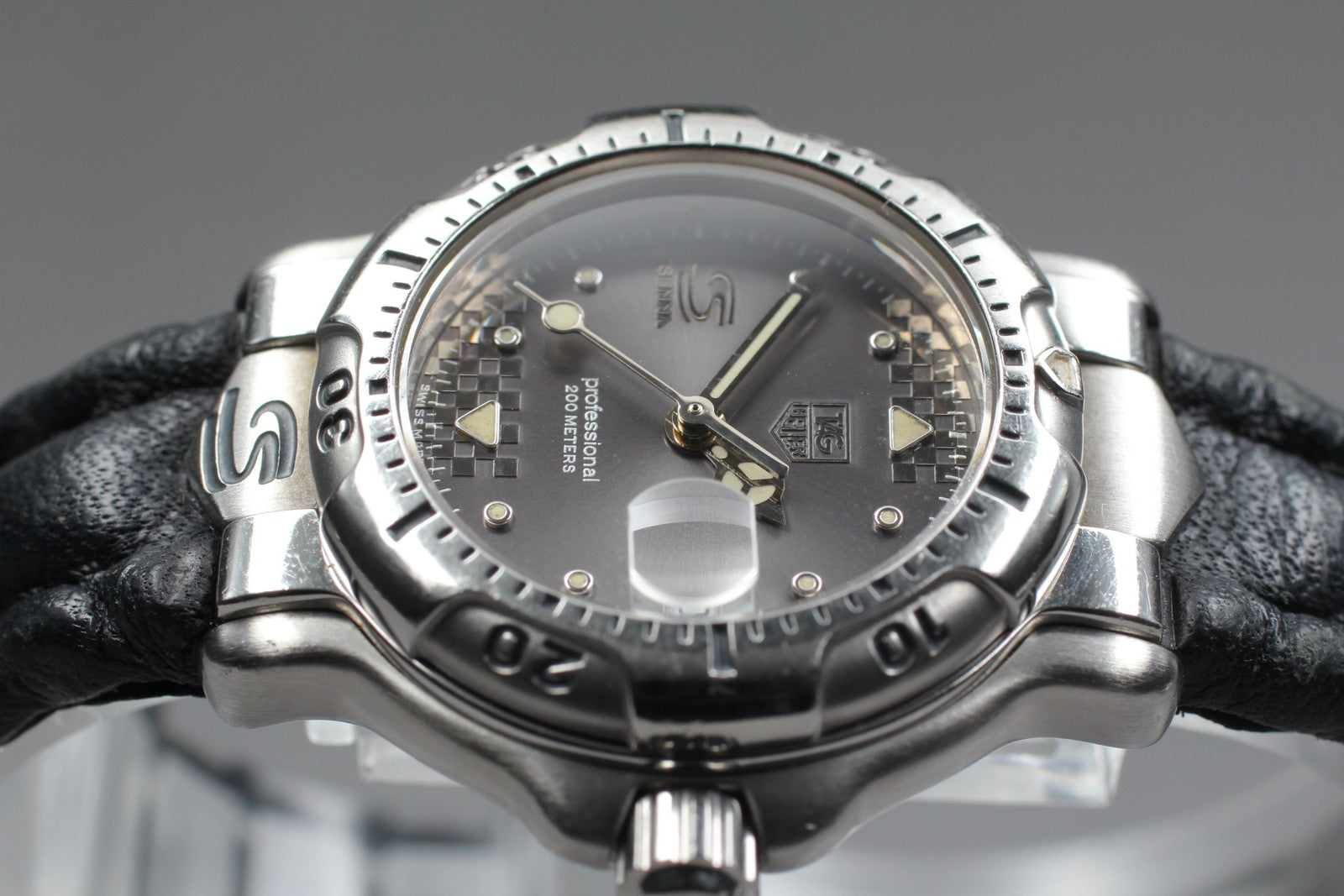 TAG Heuer 6000 WH1314 SENNA Limited Edition Women's Watch 27mm JAPAN