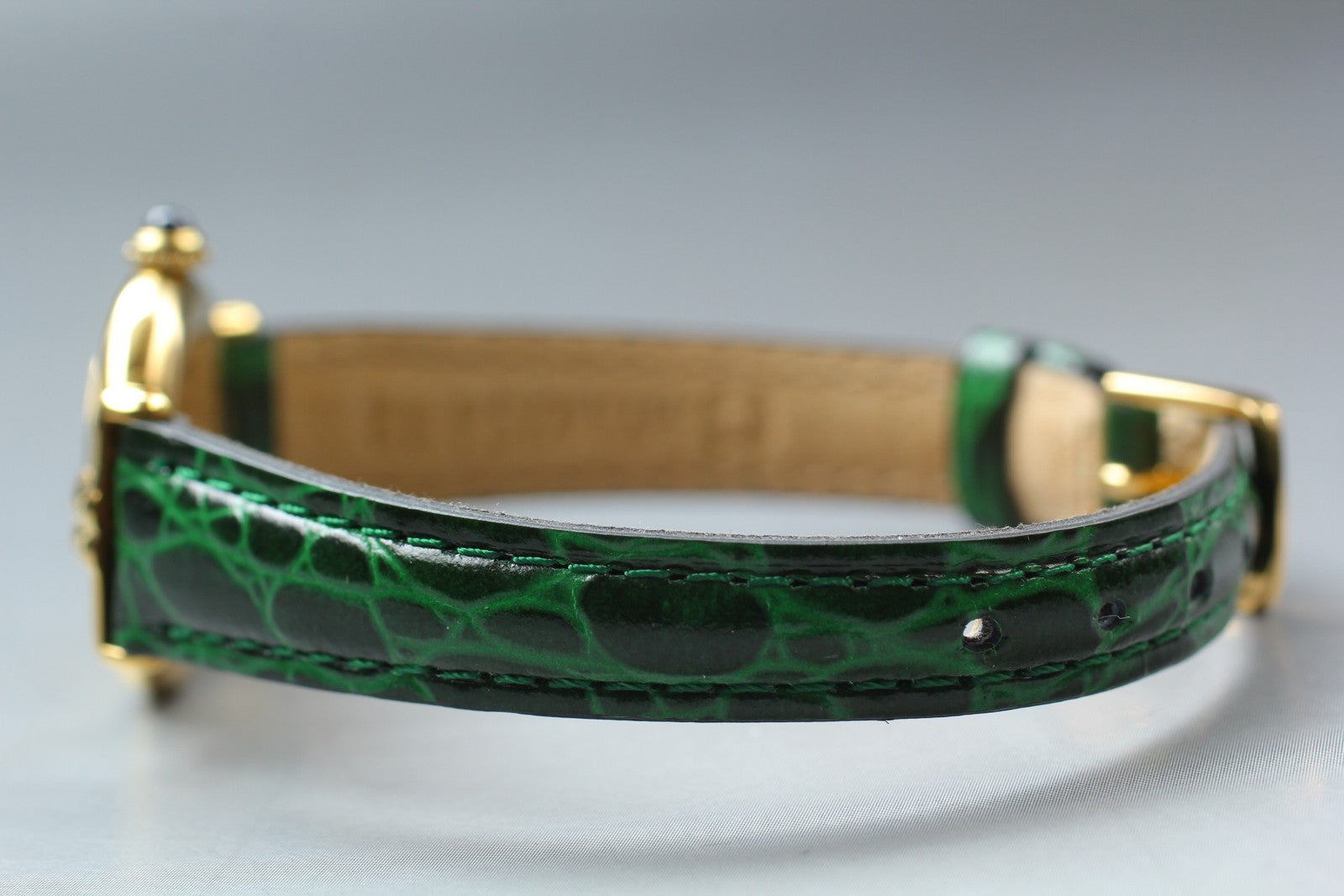 Vintage [Near MINT- Pouch] Cartier Must Colisee Vermeil 590002 Women's Qz Watch